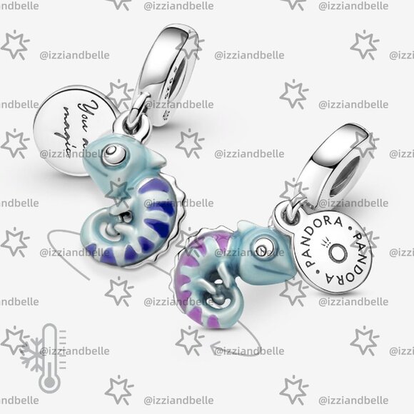 Pandora Colour-changing Chameleon Dangle Charm - Picture 2 of 5